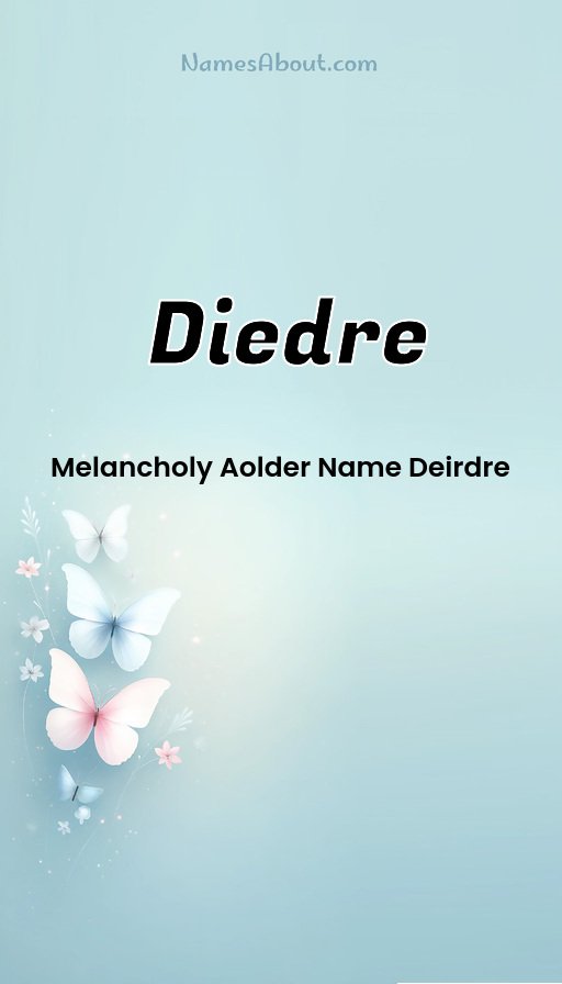 Meaning of Diedre