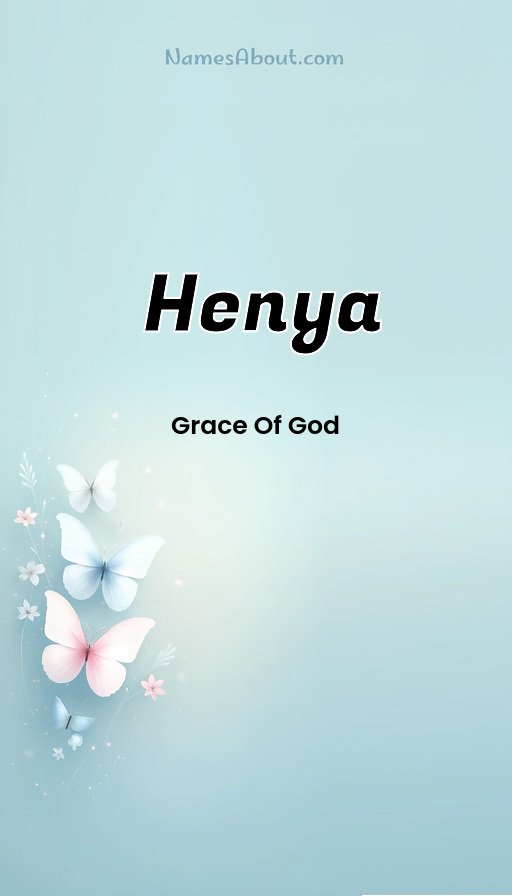 Meaning of Henya