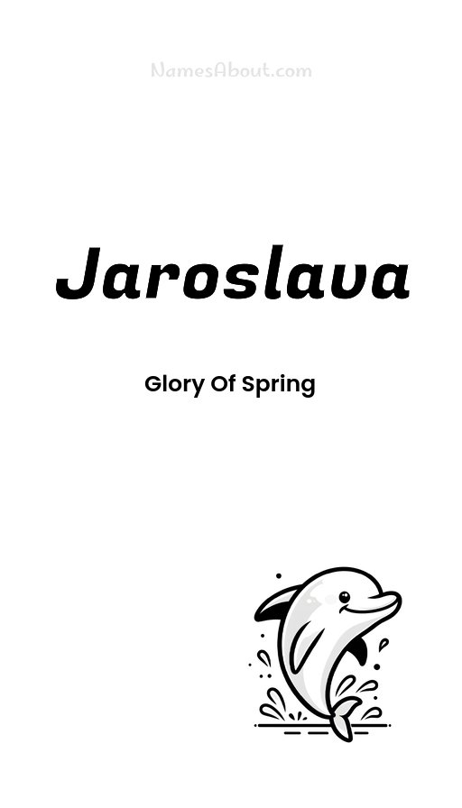 Meaning of Jaroslava
