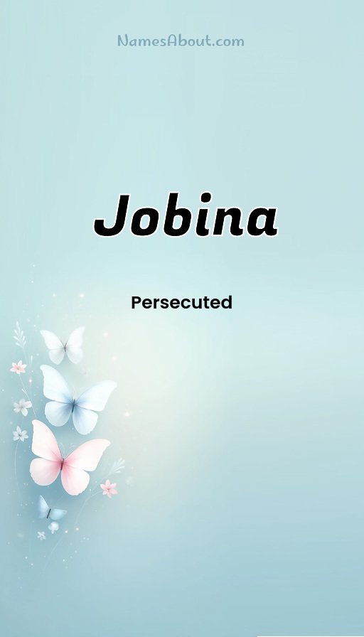 Meaning of Jobina
