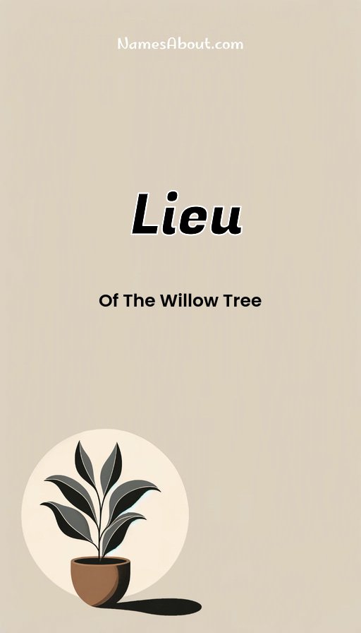 Meaning of Lieu