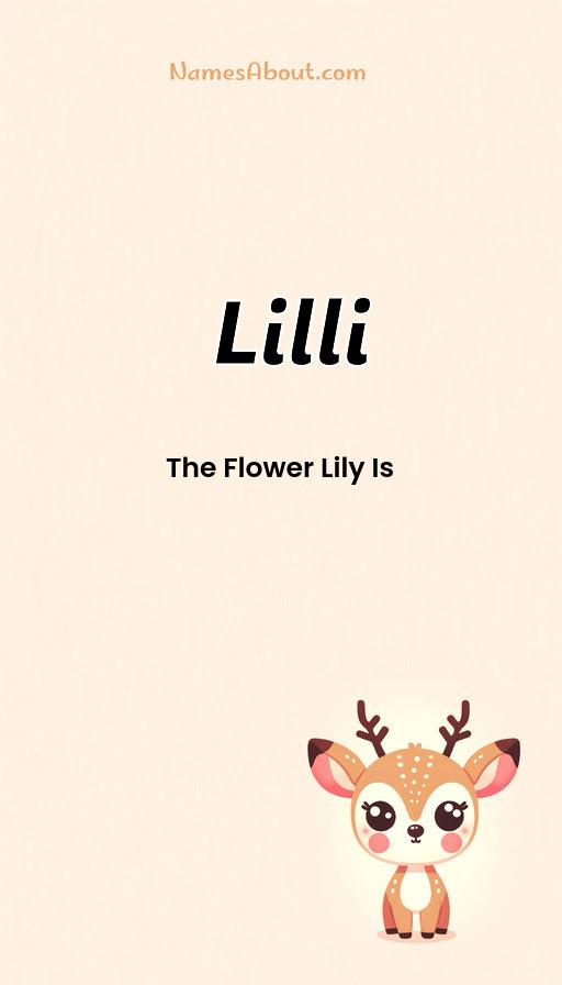 Illustration of Lilli