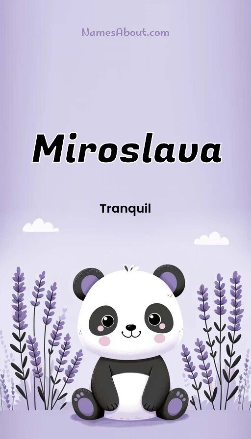 Meaning of Miroslava