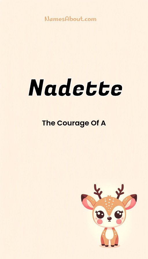 Meaning of Nadette