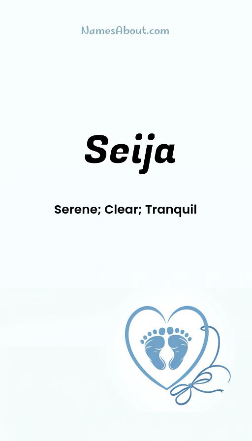 Meaning of Seija