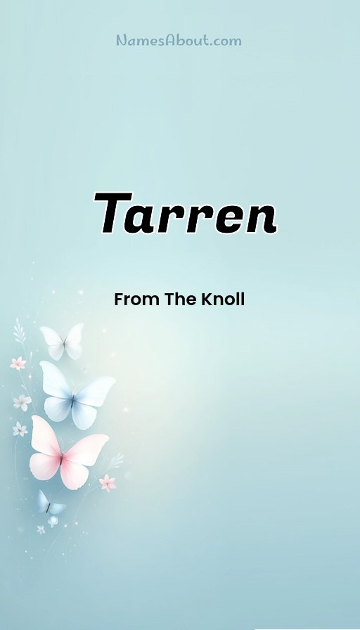 Meaning of Tarren