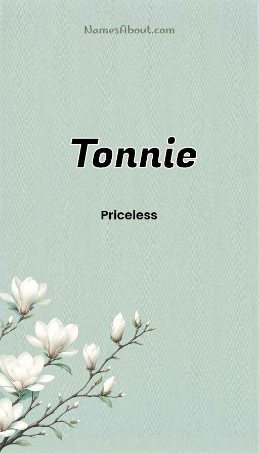 Meaning of Tonnie