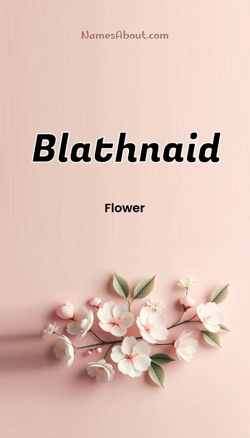 Meaning of Blathnaid