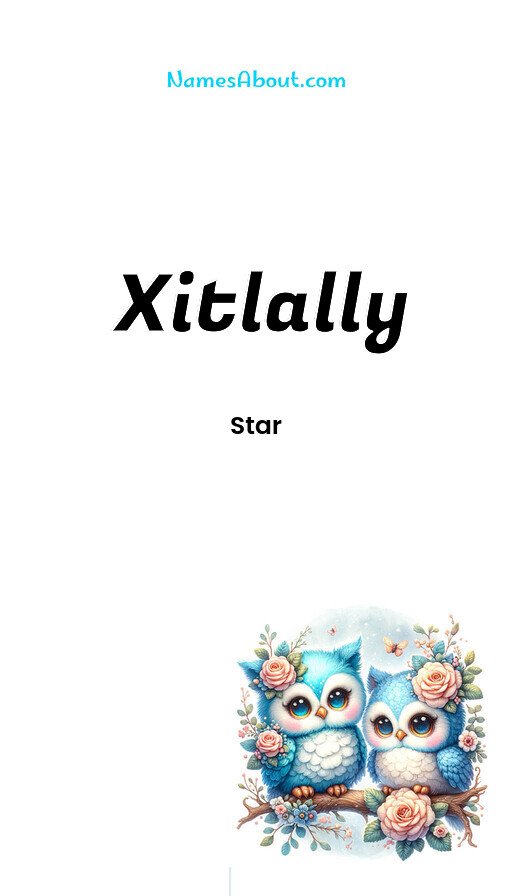 Meaning of Xitlally