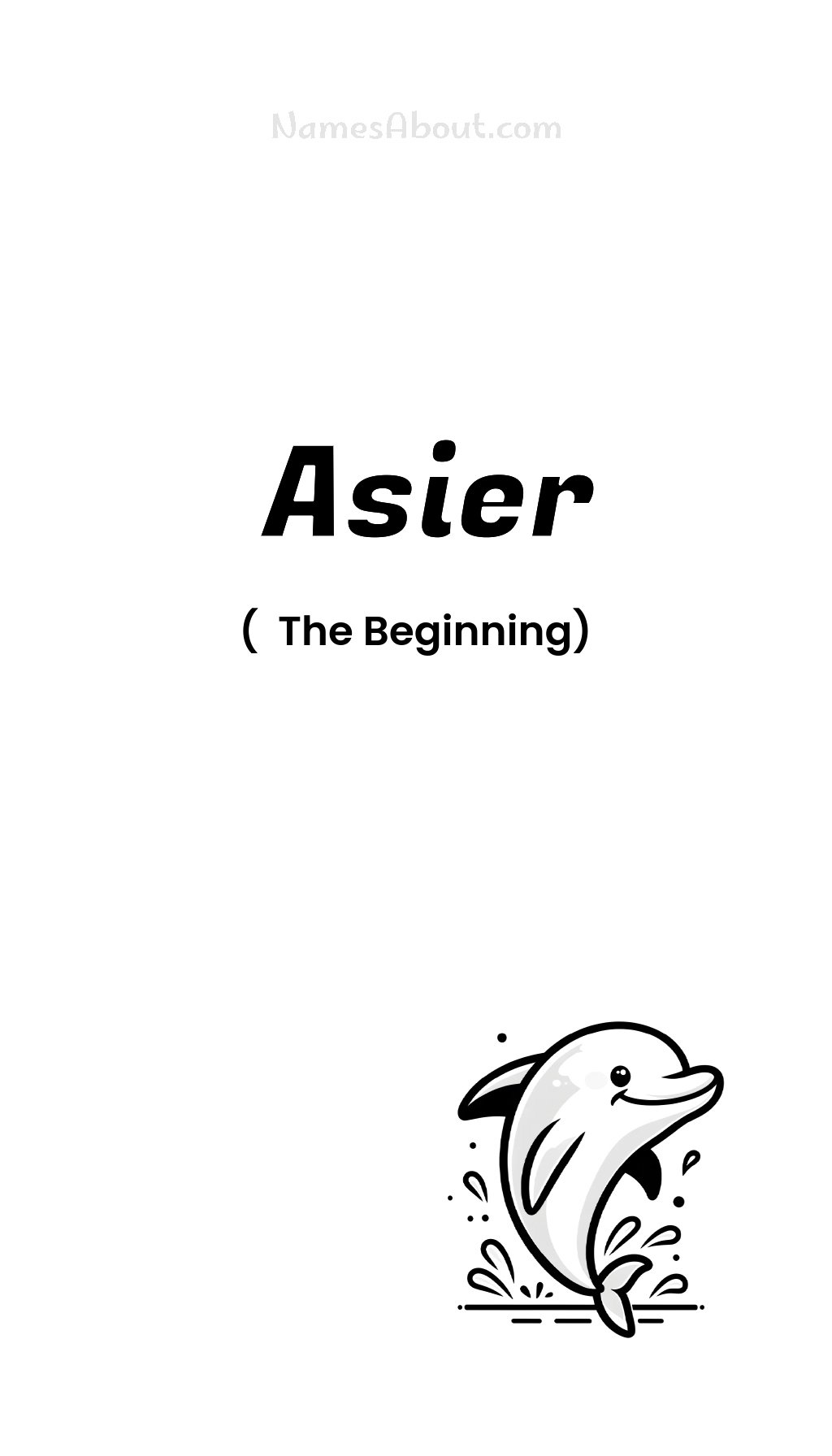 Asier name and meaning