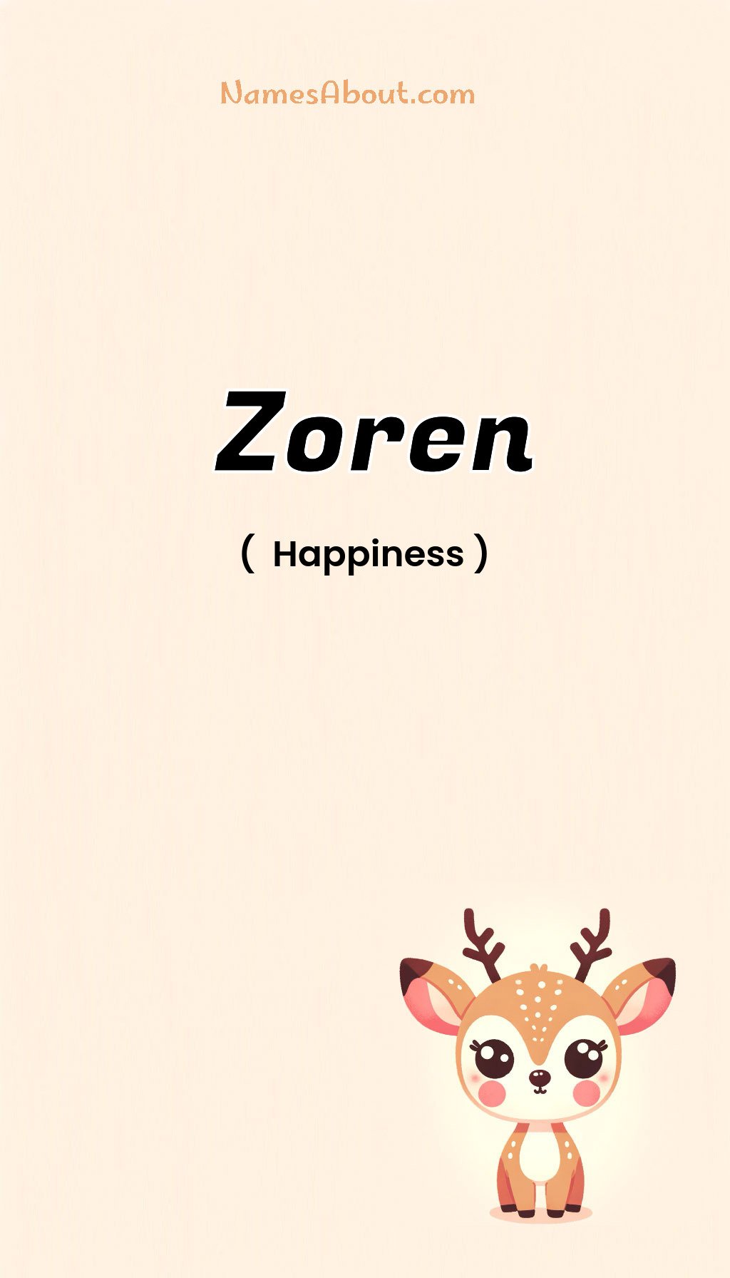 Zoren name and meaning