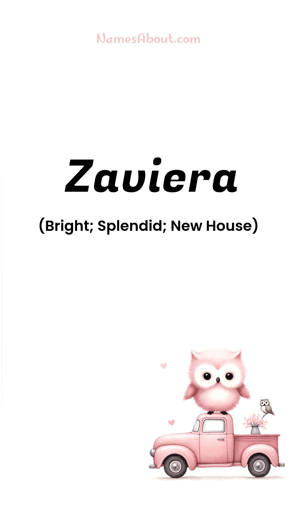 Zaviera name and meaning