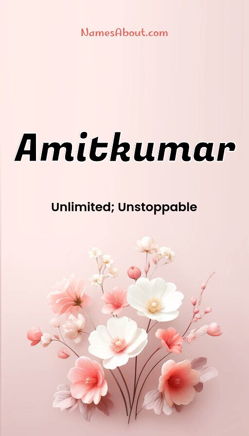 Meaning of Amitkumar