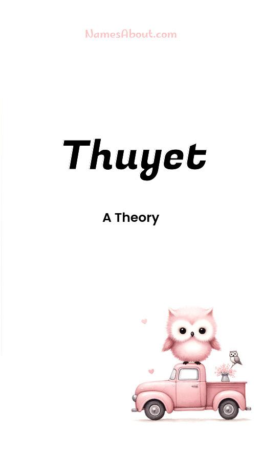 Meaning of Thuyet