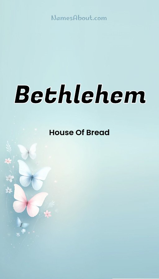 Meaning of Bethlehem