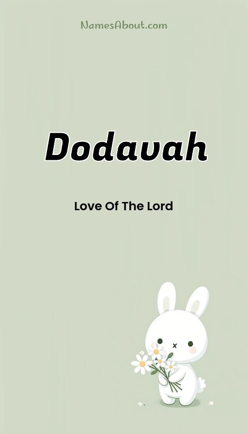 Meaning of Dodavah