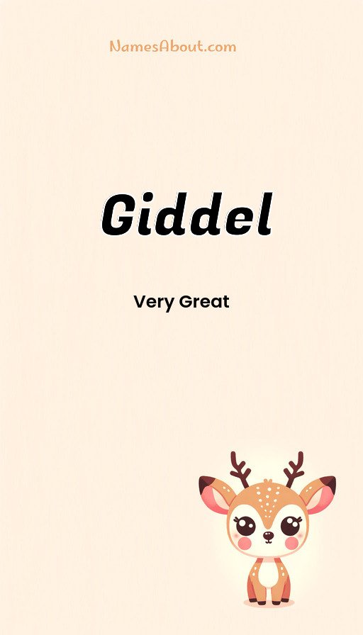 Meaning of Giddel