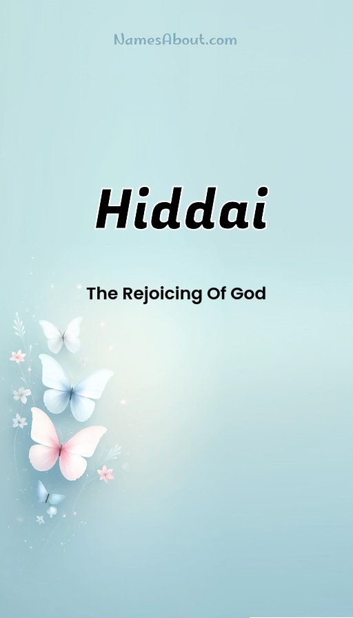 Meaning of Hiddai