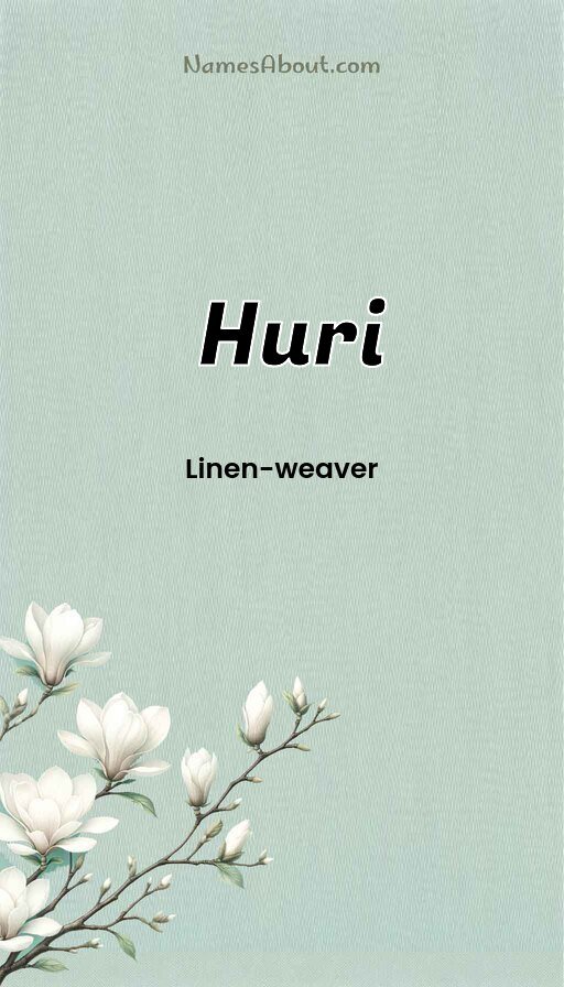 Meaning of Huri