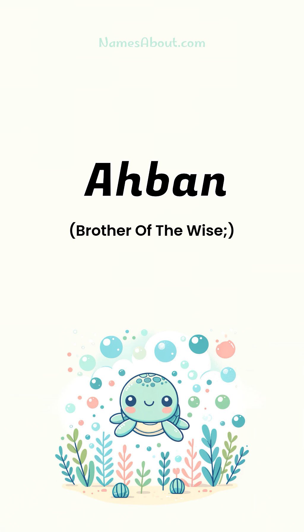 Ahban name and meaning