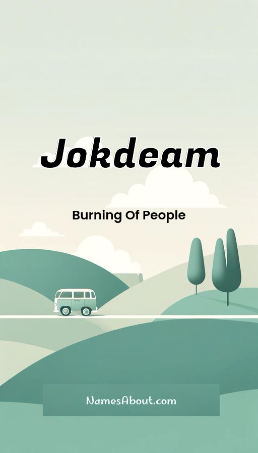 Meaning of Jokdeam