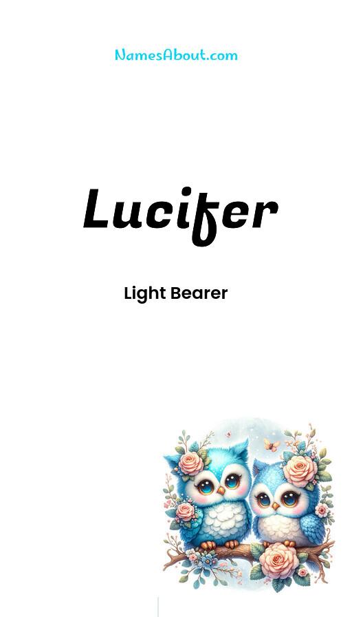 Lucifer name and meaning