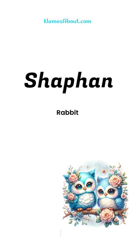 Meaning of Shaphan