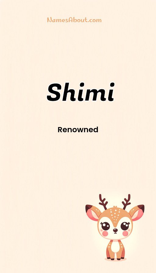 Meaning of Shimi