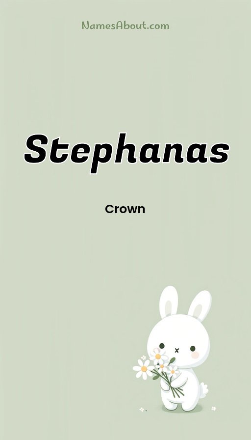 Meaning of Stephanas