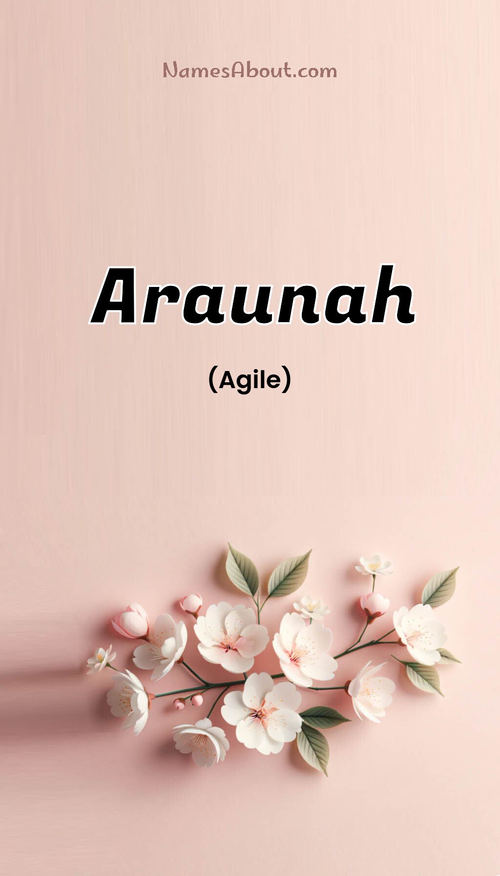 Araunah name and meaning