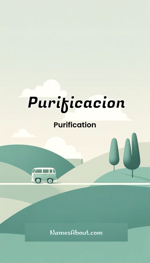 Meaning of Purificacion