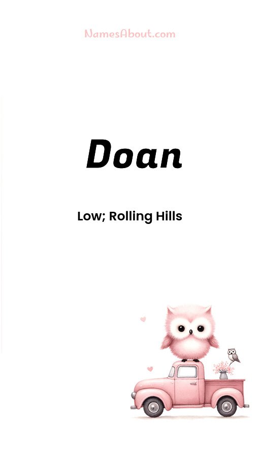 Meaning of Doan