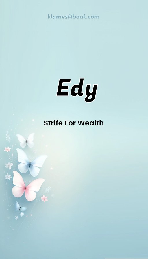 Meaning of Edy