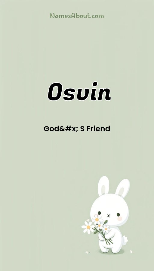 Meaning of Osvin