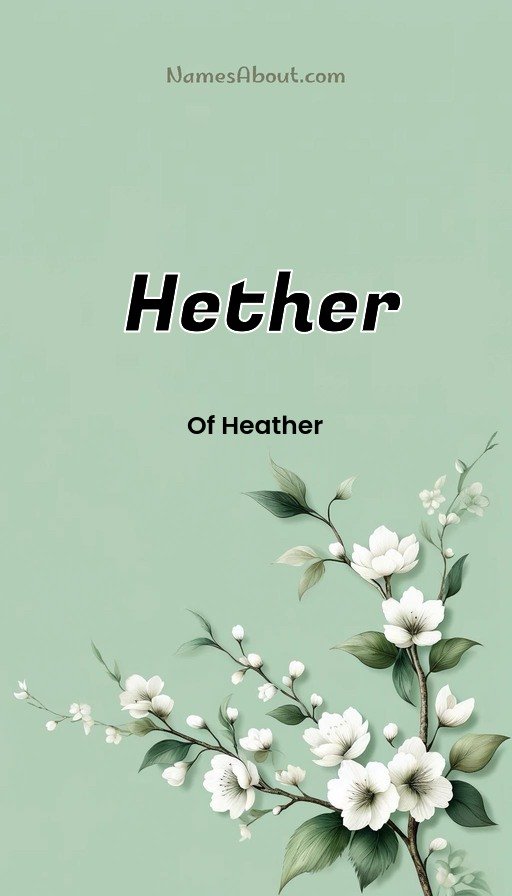 Meaning of Hether