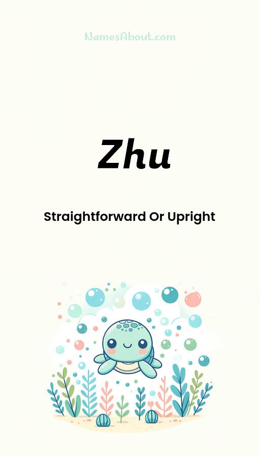 Meaning of Zhu