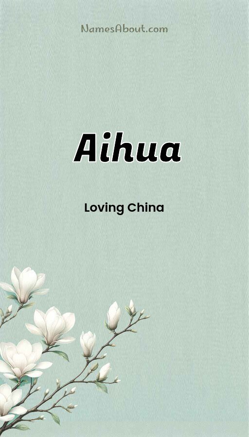 Meaning of Aihua