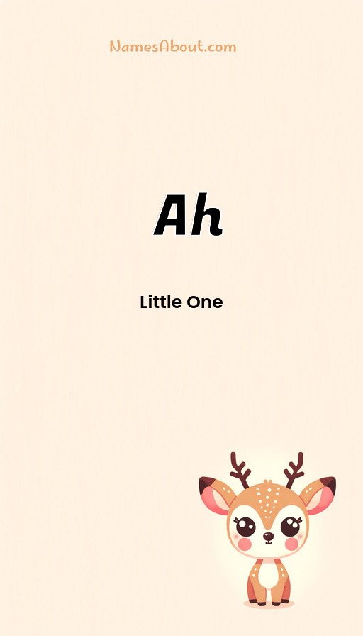 Meaning of Ah