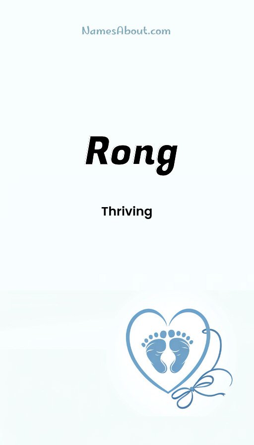 Meaning of Rong