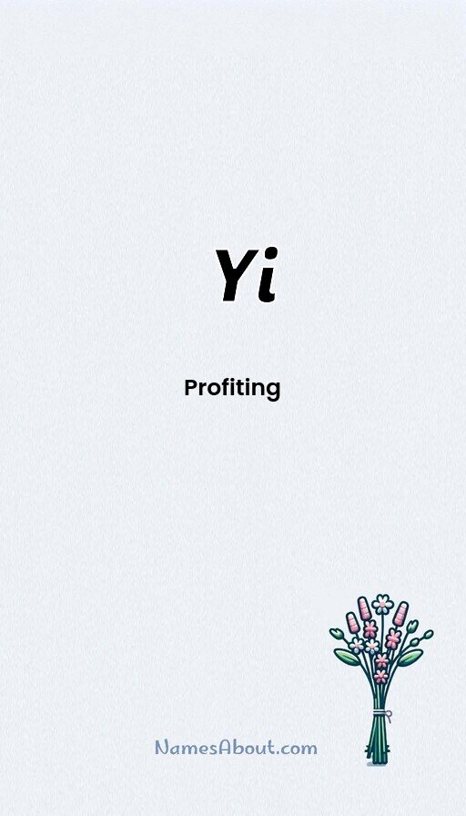 Meaning of Yi