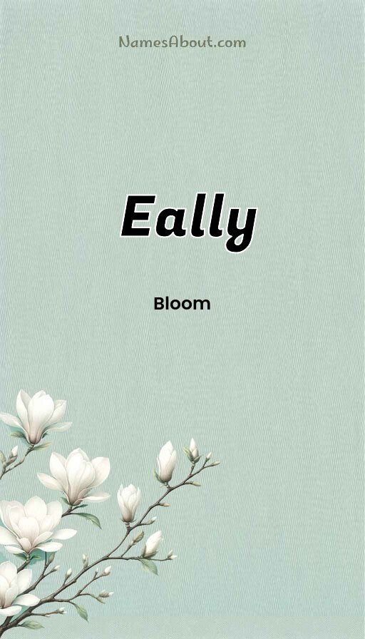 Meaning of Eally