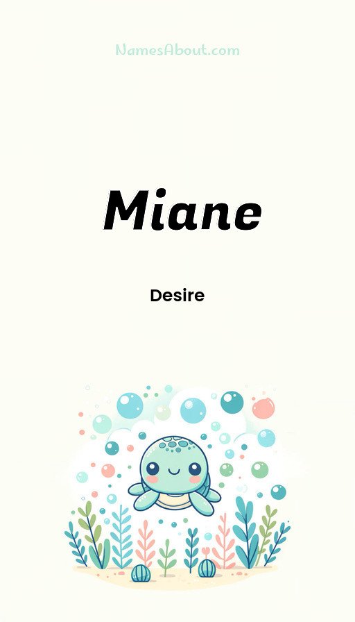 Meaning of Miane