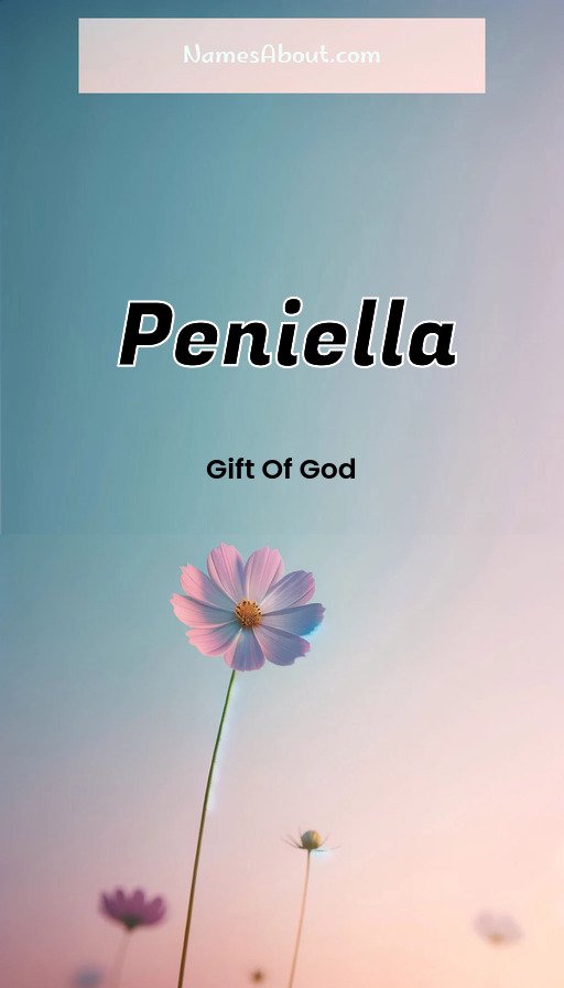 Meaning of Peniella