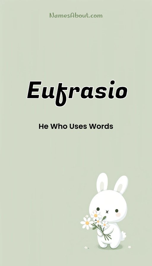 Meaning of Eufrasio