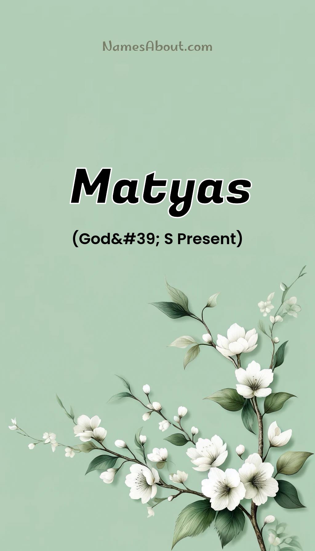 Matyas name and meaning