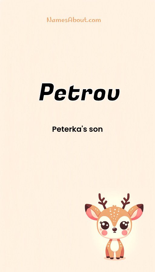 Meaning of Petrov