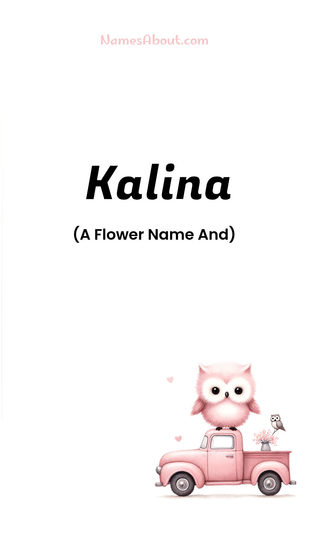 Kalina name and meaning