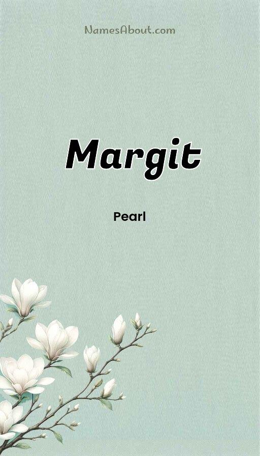 Margit name and meaning