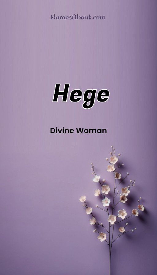 Meaning of Hege