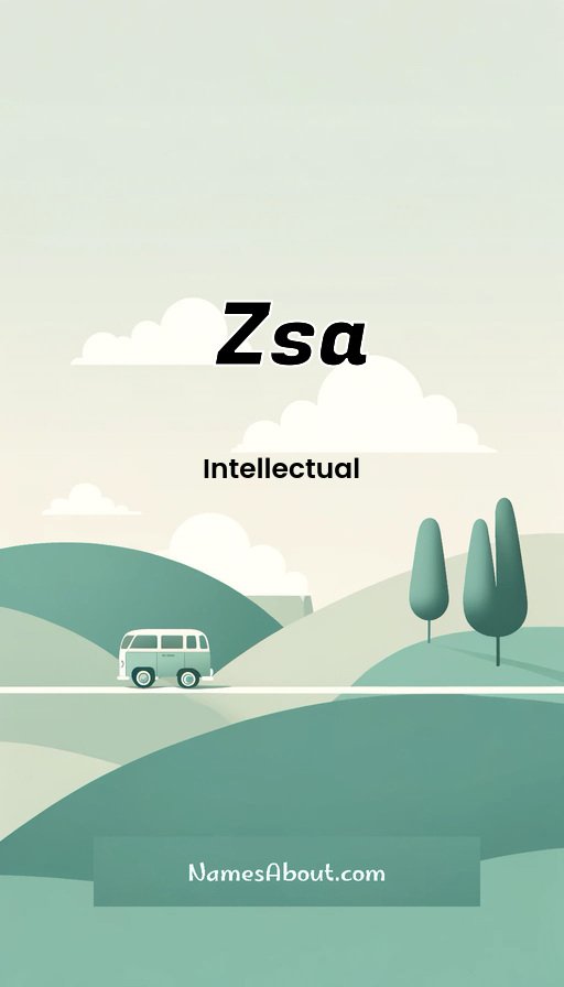 Meaning of Zsa